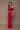 Robe Diva dentelle framboise