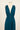 Robe Prestance bleu canard — devant 5 decollete