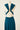 Robe Prestance bleu canard — dos 3 anneau milieu