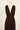 Robe Prestance chocolat — devant 5 decollete