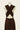 Robe Prestance chocolat — dos 5 croisement haut