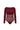 Body Ebony manches longues bordeaux - By Louise