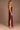 Robe Insolente bordeaux — vue 3