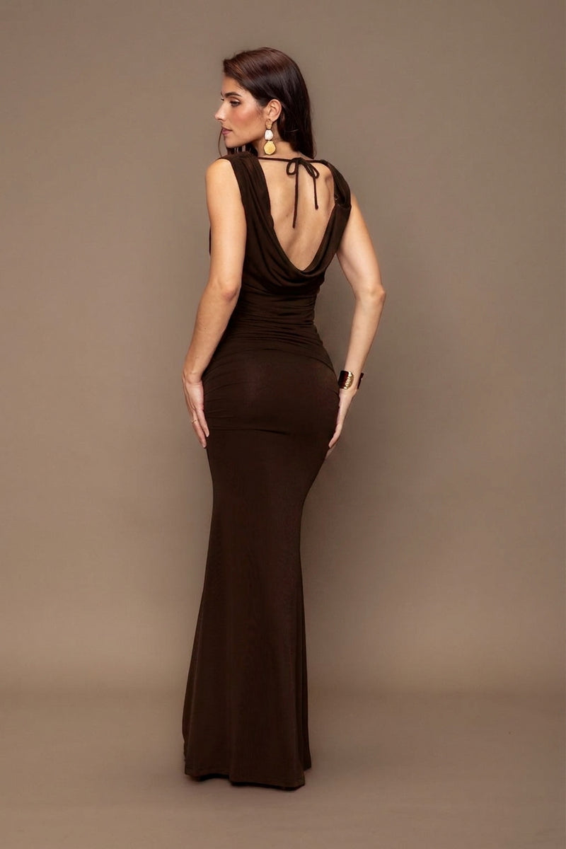 Robe Céleste chocolat