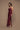 Robe Gala bordeaux - vue 3